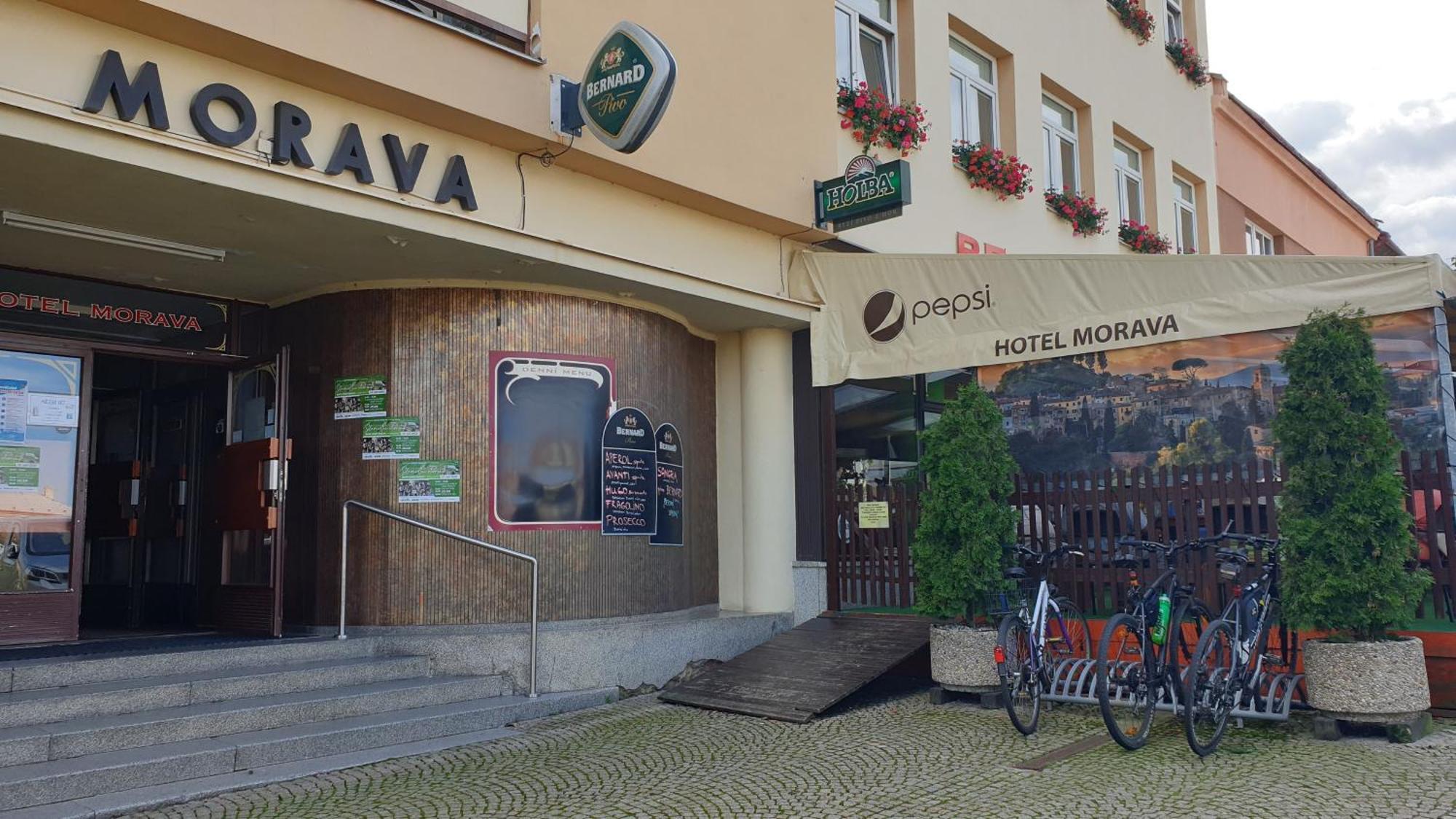 Hotel Morava Jevíčko المظهر الخارجي الصورة